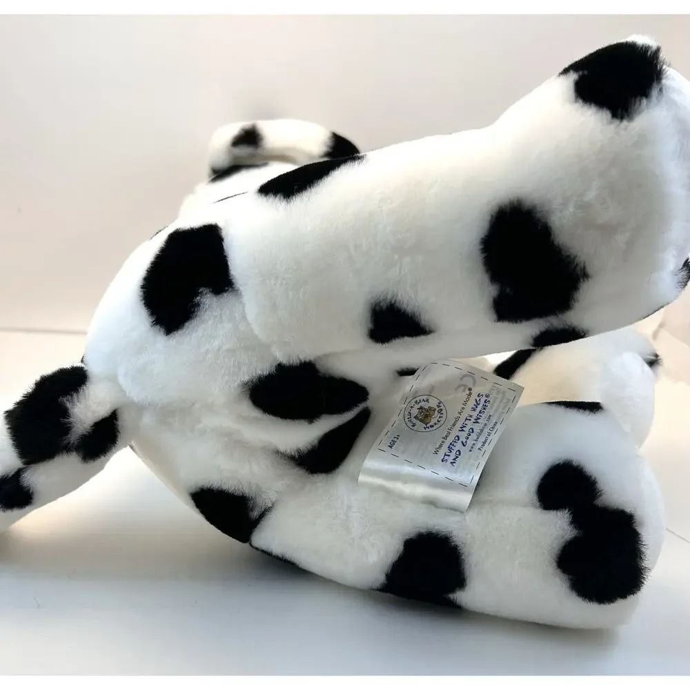 Build A Bear Be Mine Dalmatian Plush Puppy Dog Heart Patch Original Necklace 09 - Picture 9 of 11